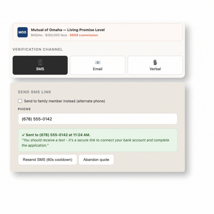 Secure data collection in action