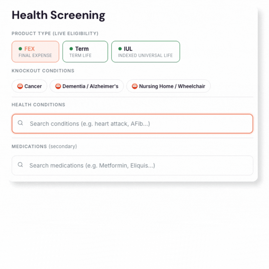 Health Screening in action